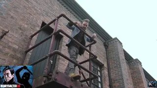 Coronation Street - David Escapes The Gang Threatening Him