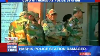 Army Jawans Attacked Police Personnel