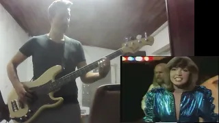 Earth & Fire - Weekend (bass cover)