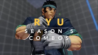 RYU SEASON 5 NEW VT2 COMBOS
