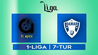 "Poytaxt ligasi-2024". FC "Apex" - "Qamar" 4:1