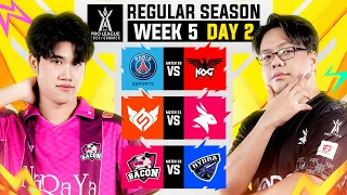 การแข่งขัน RoV Pro League 2024 Summer | Regular Season | Week 5 Day 2