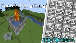 Easy Iron Farm for 1.16.5 - 1.20.1 | Minecraft iron farm |#ironfarm