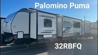 2022 Palomino Puma 32RBFQ