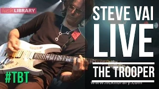 #TBT Steve Vai Live 2009 | The Trooper Iron Maiden | London International Music Show