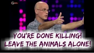 Gary Yourofsky on Israeli TV show: LEAVE THE ANIMALS ALONE!