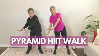 Fat burning 30 Min HIIT Walk for Seniors (Beginner Friendly)