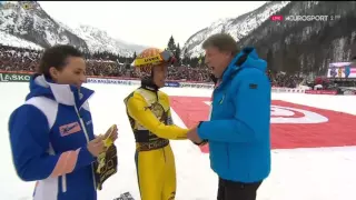 Noriaki Kasai 500 competition 225m Planica 2016