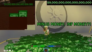 How to get inf/minus money!! (untitled hood a lot of money!)