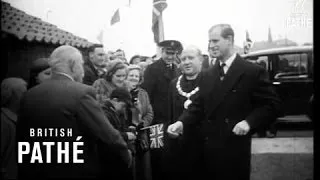 Duke Of Edinburgh Visits Mablethorpe And Sutton Sea Defences AKA Duke Visits Mablethorpe (1955)