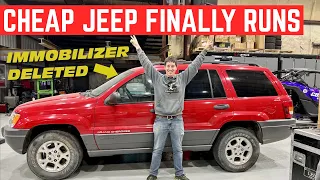 My Cheap Jeep FINALLY RUNS After Deleting Its IMMOBILIZER