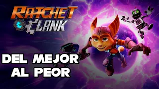 Ranking del Peor al Mejor Ratchet y Clank