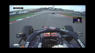 Max verstappen mittelfinger zu Lewis Hamilton FP2