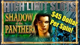 High Limit Slots Shadow of the Panther Slot Machine Big Win HIGH LIMIT SLOTS