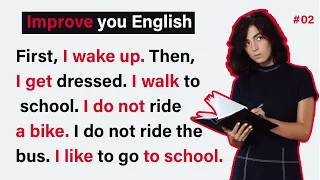 Improve Your English ( My day) English Listening Skills - Practice Speaking Skills Everyday