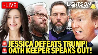 LIVE: Trump DEFEATED in Court and Ex-Oath Keeper TURNS AGAINST Trump | Lights On with Jessica Denson