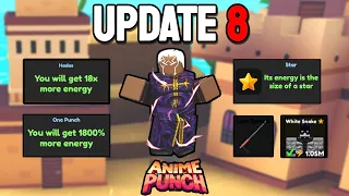 Update 8 Is Actually CRAZY! | New Divines + MORE!  - Anime Punch Simulator (Roblox)