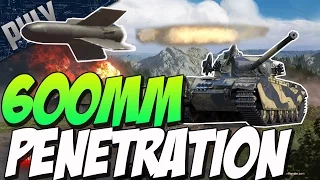 600MM PENETRATION - Strv-81 ATGM & Wyvern Turboprop (War Thunder Tank Gameplay)