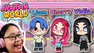 Avatar World - I made Cherry, Liam and Vidia in Avatar World!!!