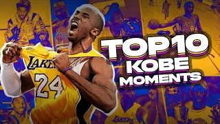 Lakers Top 10 Kobe Bryant Moments 🐐🐐 |  2016|  SPECSN
