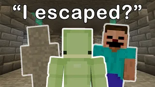 Minecraft but I escape MINING CIVILIZATION