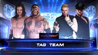 WWE 2K18 Umaga,The Great Khali VS Tyler Breeze,Fandango Elimination Tag Match