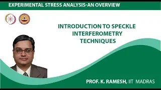 Introduction to Speckle Interferometry Techniques