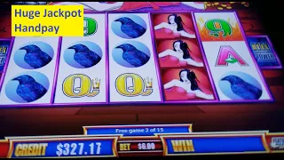 Huge Jackpot Handpay!! Bonus Win On Wicked Winnings II Wonder 4 Tower