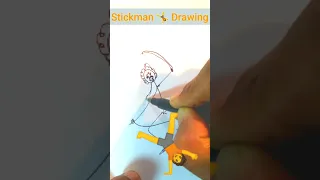 Speed drawing StickSword-Man Pirate 😳 #shorts #anime #drawing #zoro @FSF_ART