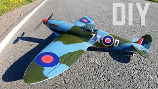 Supermarine Spitfire RC Plane DIY build video №2