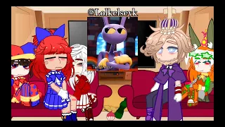 tadc reacts to jax!! // gacha tadc jax angst + my oc