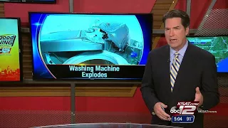 VIDEO: Bandera woman claims that washing machine exploded