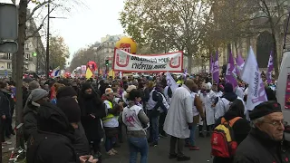 France strikes: protesters gather in Paris ahead of march against pension reform | AFP