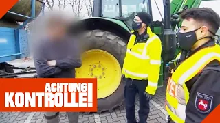 "Komplett hinüber!" 😱 Kaputte Bremsen & unsichere Ladung! | 1/2 | Kabel Eins | Achtung Kontrolle