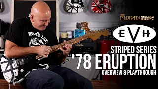 EVH Striped Series '78 Eruption Overview and Playthrough with Tommy Colletti!