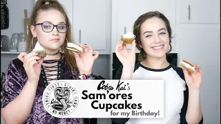 Cobra Kai Sam’ores Cupcakes for My Birthday! || Made by Samantha LaRusso!