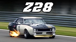 Chevrolet Camaro Z28 - V8 sounds at Spa