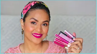 Top 10 Purple Magenta Lipsticks For Medium Deep Complexion | #ShuffleMyStash Ep 01