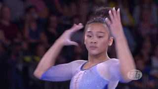 2019 Artistic Worlds, Stuttgart (GER) – Sunisa LEE (USA), Qualifications Floor Exercise