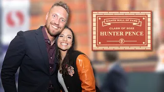 Lexi and Hunter Pence Party in the Secret Club at Oracle Park