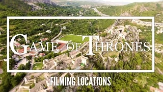 Game of Thrones Filming Locations | Croatia, Dubrovnik, Fortress of Klis | Drone Phantom 3 Pro