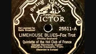 Django Reinhardt - Limehouse Blues - 1936 May 4 - Gramophone, Paris