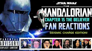 FANS REACT to The Mandalorian | Chapter 15 : The Believer | Reaction Mash Up