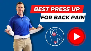 How to Get Rid of Pain in leg | The Best Press Up for Back Pain | Physical Therapy