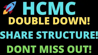 HCMC: SHARE STRUCTURE IMPROVEMENTS! DOUBLE DOWN ON HEALTH AND WELLNESS!