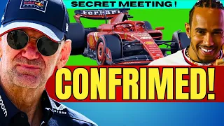 LEAKED?! Adrian Newey to FERRARI after SECRET MEETING | F1 news