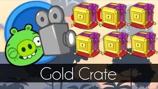 Bad Piggies - GOLD CRATE (Hidden Loot Crates) - Rainbow Engine