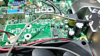 Disassembly Main Unit IC718 Audio Problem
