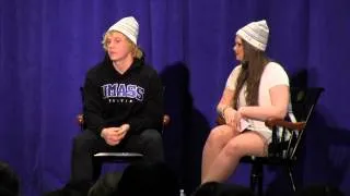 Actor Evan Peters Talks To UMass Boston About Ghosts, Monkeys & Sirens