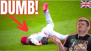 The DUMBEST things that have EVER happened in Baseball [British Reaction]